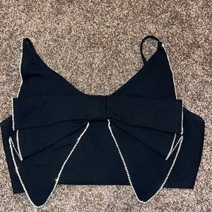 Bow crop top